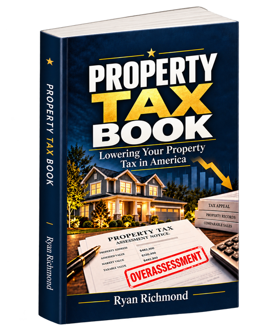 Property Tax Book by Ryan Richmond 3D book cover